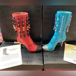 Just The Right Shoe “Groovy Baby” and “Groovy Baby, Red”